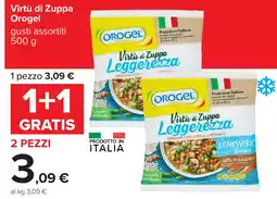 Carrefour Virtù di Zuppa Orogel offerta