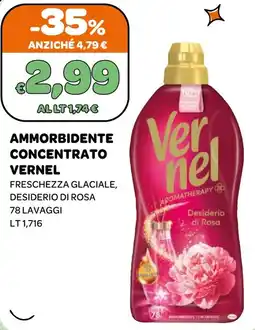 Ekom Ammorbidente concentrato Vernel offerta