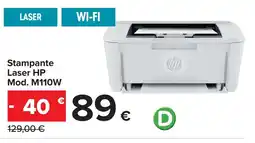 Carrefour Stampante Laser HP Mod. M110W offerta