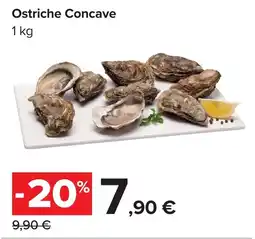 Carrefour Ostriche Concave offerta