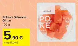Carrefour Poké di Salmone Gimar offerta
