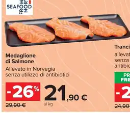 Carrefour Medaglione di Salmone offerta