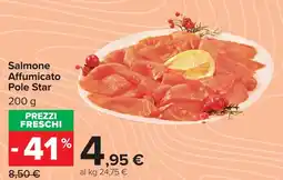 Carrefour Salmone Affumicato Pole Star offerta
