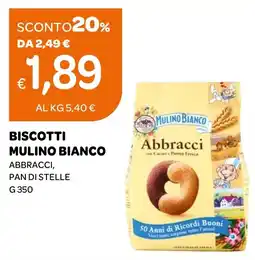 Ekom Biscotti Mulino Bianco Abbracci, Pan di Stelle offerta