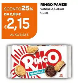 Ekom Ringo Pavesi vaniglia offerta