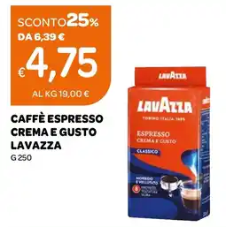 Ekom Caffè espresso crema e gusto Lavazza offerta