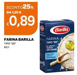 Ekom Farina Barilla tipo "00" offerta