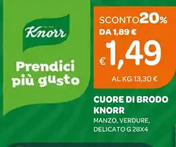Ekom Cuore di brodo Knorr offerta