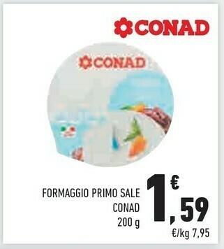 Conad City Conad formaggio primo sale offerta