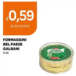 Ekom Formaggini Bel Paese Galbani offerta