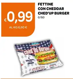 Ekom Ched'Up Burger offerta