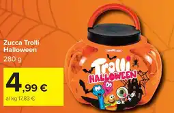 Carrefour Zucca Trolli Halloween offerta