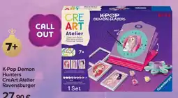 Carrefour K-Pop Demon Hunters CreArt Atelier Ravensburger offerta