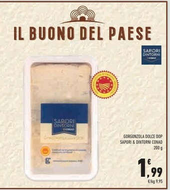 Conad City Conad gorgonzola dolce dop sapori&dintorni offerta