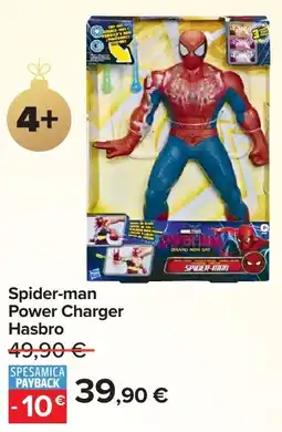 Carrefour Spider-man Power Charger Hasbro offerta