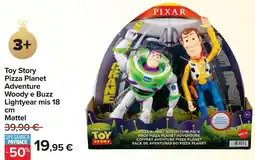 Carrefour Toy Story Pizza Planet Adventure Woody e Buzz Lightyear offerta