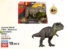 Carrefour Jurassic World T-Rex - Attacco al laboratorio Mattel offerta