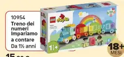 Carrefour LEGO duplo Treno dei numeri offerta