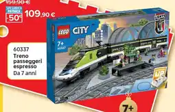 Carrefour LEGO CITY Treno passeggeri espresso offerta