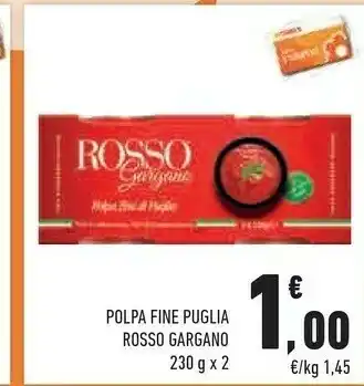 Conad City Rossa gargano - polpa fine di puglia 460 g(ml) offerta