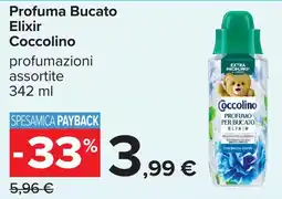 Carrefour Profuma Bucato Elixir Coccolino offerta