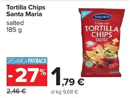 Carrefour Tortilla Chips Santa Maria offerta