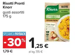 Carrefour Risotti Pronti Knorr offerta