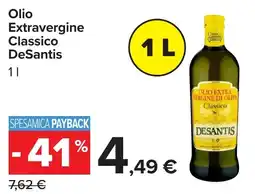 Carrefour Olio extravergine classico DeSantis offerta