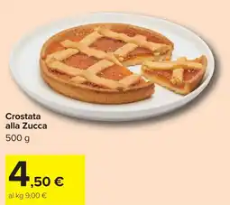 Carrefour Crostata alla Zucca offerta