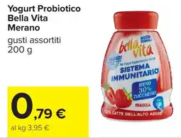 Carrefour Yogurt Probiotico Bella Vita Merano offerta