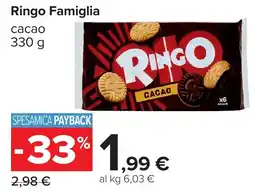 Carrefour Ringo Famiglia cacao offerta
