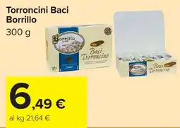 Carrefour Torroncini Baci Borrillo offerta