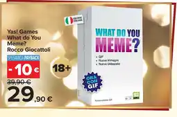 Carrefour What do You Meme? Yas! Games offerta