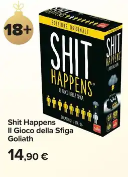 Carrefour Shit Happens Il Gioco della Sfiga Goliath offerta
