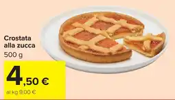 Carrefour Market Crostata alla zucca offerta