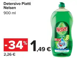 Carrefour Market Detersivo Piatti Nelson offerta