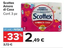 Carrefour Market Scottex Amore di Casa offerta