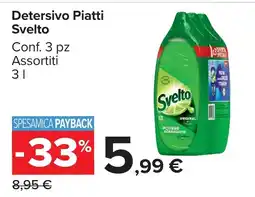 Carrefour Market Detersivo Piatti Svelto offerta