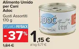 Carrefour Market Alimento Umidoper Cani Adoc offerta