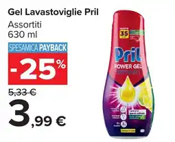Carrefour Market Gel Lavastoviglie Pril offerta