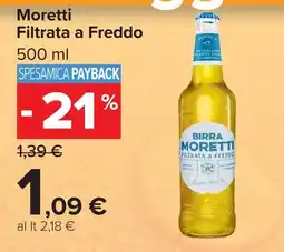 Carrefour Market Moretti Filtrata a Freddo offerta