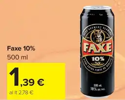 Carrefour Market Faxe 10% offerta