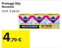 Carrefour Proteggi Slip Nuvenia offerta