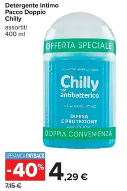 Carrefour Detergente Intimo Chilly offerta