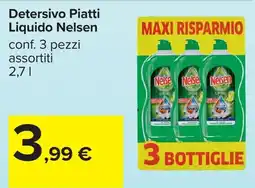 Carrefour Detersivo Piatti Liquido Nelsen offerta
