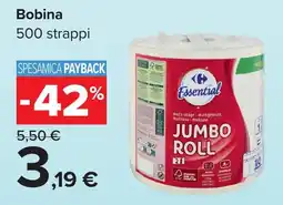 Carrefour Bobina Essential offerta