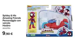 Carrefour Spidey & His Amazing Friends Personaggio con veicolo Hasbro offerta