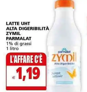 Il Gigante Parmalat Zymil Latte UHT Alta Digeribilità 1 litro offerta