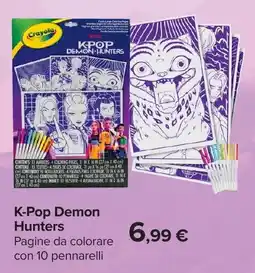 Carrefour Crayola K-Pop Demon Hunters offerta
