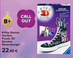 Carrefour K-Pop Demon Hunters Puzzle 3D Senaker Ravensburger offerta